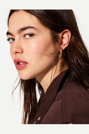 Bershka Pack 8 Pendientes Aros Mujer