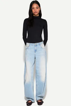 Bershka Body Manga Larga Cuello Alto Mujer Xs