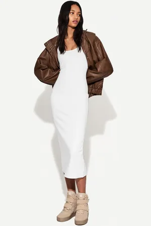 Bershka Vestido Midi Tirantes Mujer Xs
