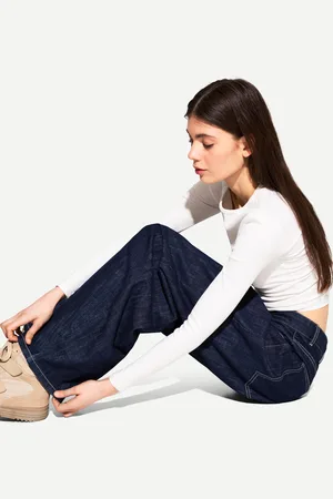 Bershka Camiseta Manga Larga Mujer S