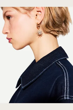 Bershka Pack 3 Pendientes Sol Mujer