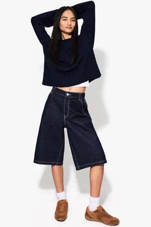 Bershka Jersey Cuello Redondo Soft Touch Mujer L