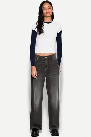 Bershka Jeans Baggy Mujer 40