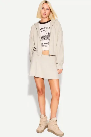 Bershka Chaqueta Cremallera Capucha Mujer 10-12