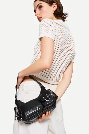 Bershka Bolso De Hombro Multipocket Mujer