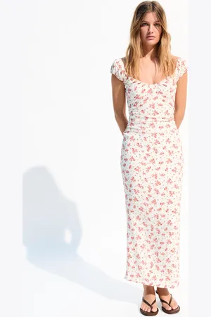 Bershka Vestido Midi Mujer L