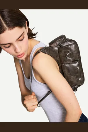 Bershka Bolso De Hombro Multipocket Mujer