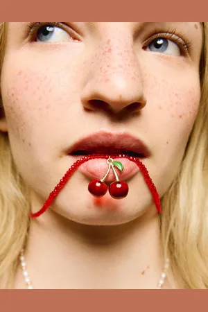 Bershka Pack 2 Collares Frutas Mujer
