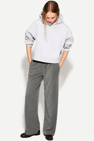 Bershka Pantalón Recto Mujer Xl