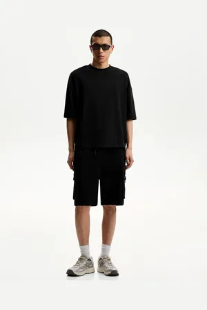 Bershka Bermuda Jogger Cargo Hombre M