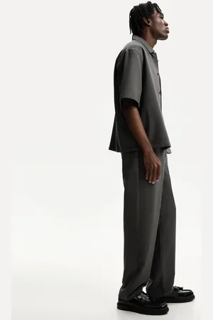 Bershka Pantalón Jogger Straight Tailoring Hombre Xl