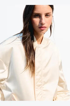 Bershka Cazadora Bomber Oversize Mujer M-L