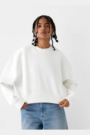 Bershka Sudadera Básica Mujer 10-12