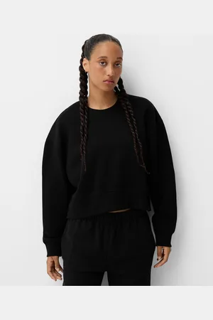 Bershka Sudadera Básica Mujer 10-12
