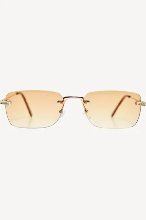 Bershka Gafas Sol Metálicas Hombre