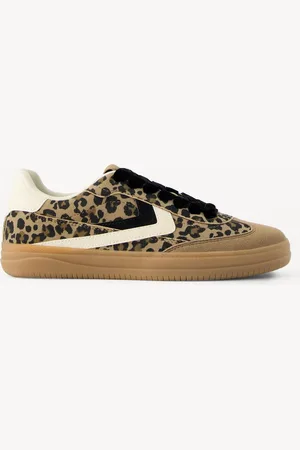 Bershka Zapatillas Retro Animal Print Mujer 36