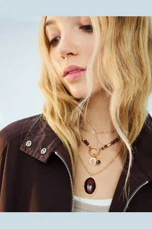 Bershka Pack 3 Collares Boho Mujer
