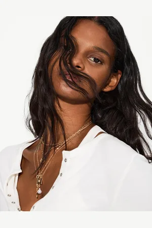 Bershka Pack 4 Collares Colgantes Mujer