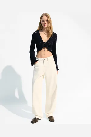 Bershka Chaqueta Calados Rústica Mujer Xxs