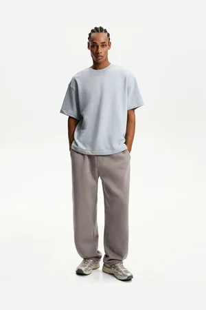 Bershka Pantalón Felpa Balloon Hombre L