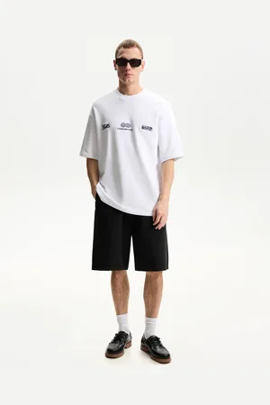 Bershka Bermuda Jogger Tailoring Hombre Xl