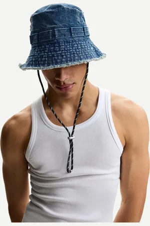 Bershka Bucket Denim Efecto Lavado Hombre