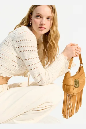 Bershka Bolso Flecos Mujer