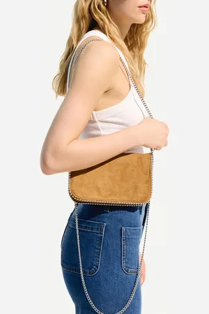 Bershka Bolsito Efecto Ante Mujer