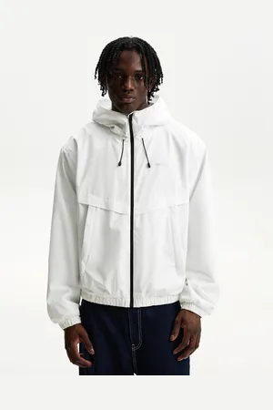 Bershka Cazadora Técnica Capucha Hombre M