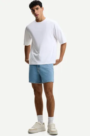 Bershka Bermuda Denim Hombre 40