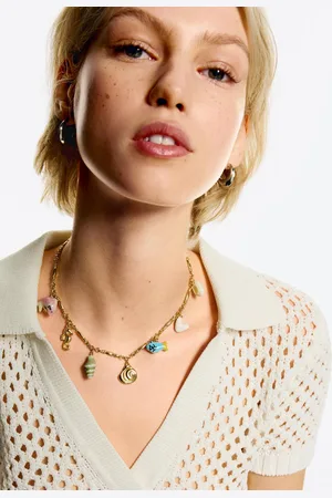 Bershka Collar Multicolgantes Mujer