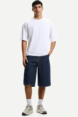 Bershka Bermuda Denim Skater Hombre 40