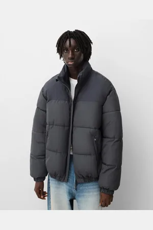Bershka Cazadora Puffy Hombre L