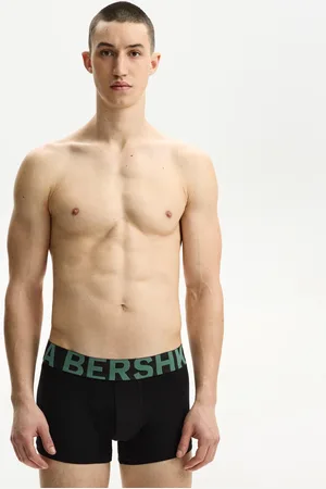 Bershka Pack 3 Boxers Cintura Ancha Print Hombre S