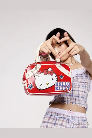 Bershka Bolso Bowling Hello Kitty Mujer