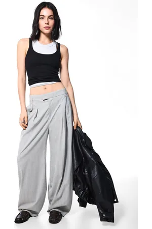 Bershka Pantalón Balloon Tailoring Mujer 40