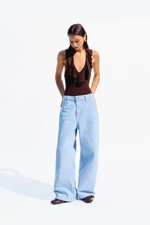 Bershka Body Tirantes Drapeado Mujer S
