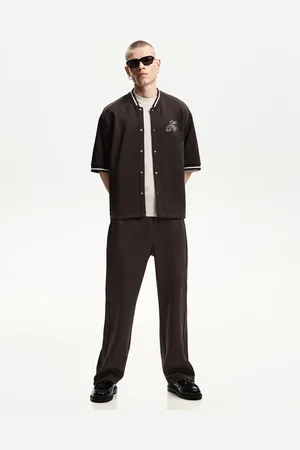 Bershka Pantalón Baggy Jogger Hombre S