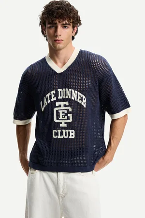 Bershka Camiseta Manga Corta Sport Mesh Hombre M