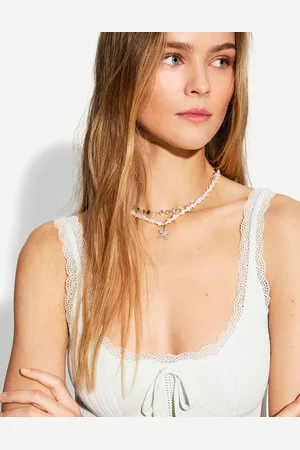 Bershka Pack 3 Collares Caracola Signature Edition Mujer