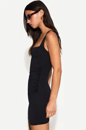 Bershka Vestido Mini Tirantes Mujer Xs