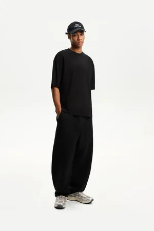 Bershka Pantalón Felpa Balloon Hombre Xs