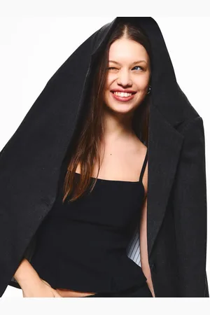 Bershka Top Tirantes Elástico Mujer Xs