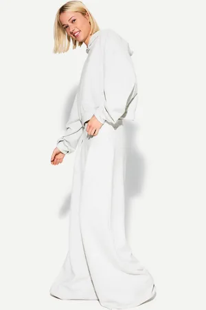 Bershka Pantalón Wide Leg Mujer Xl