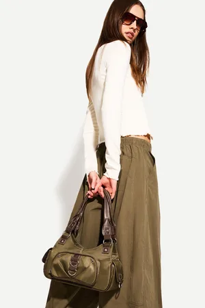 Bershka Bolso Bowling Mujer