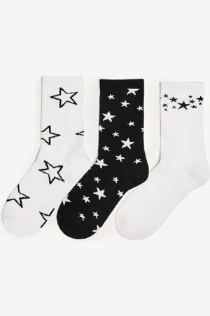 Bershka Pack 3 Calcetines Print Mujer