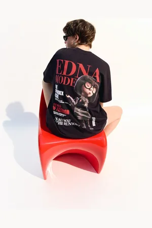 Bershka Camiseta Los Increibles Manga Corta Mujer L