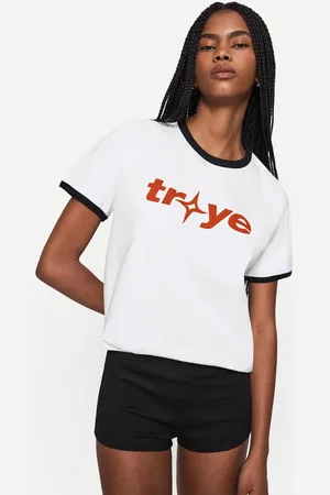 Bershka Camiseta Troye Sivan Manga Corta Print Mujer S