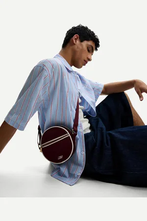 Bershka Bolso Crossbody Sport Circular Hombre