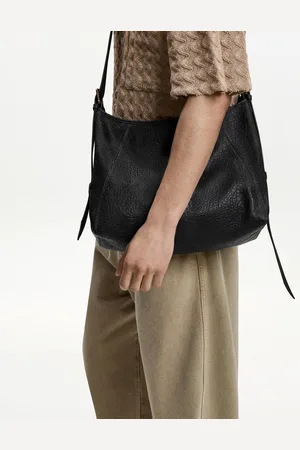 Bershka Bolso Cruzado Efecto Piel Hombre